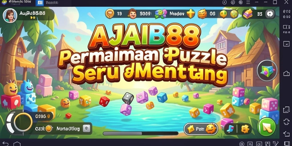 Tampilan gameplay AJAIB88 dengan tantangan Puzzle menakjubkan.