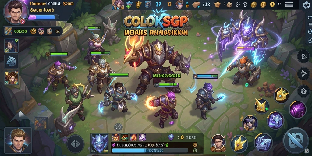 Gim MOBA seru dengan gameplay menarik dan strategi mendalam.