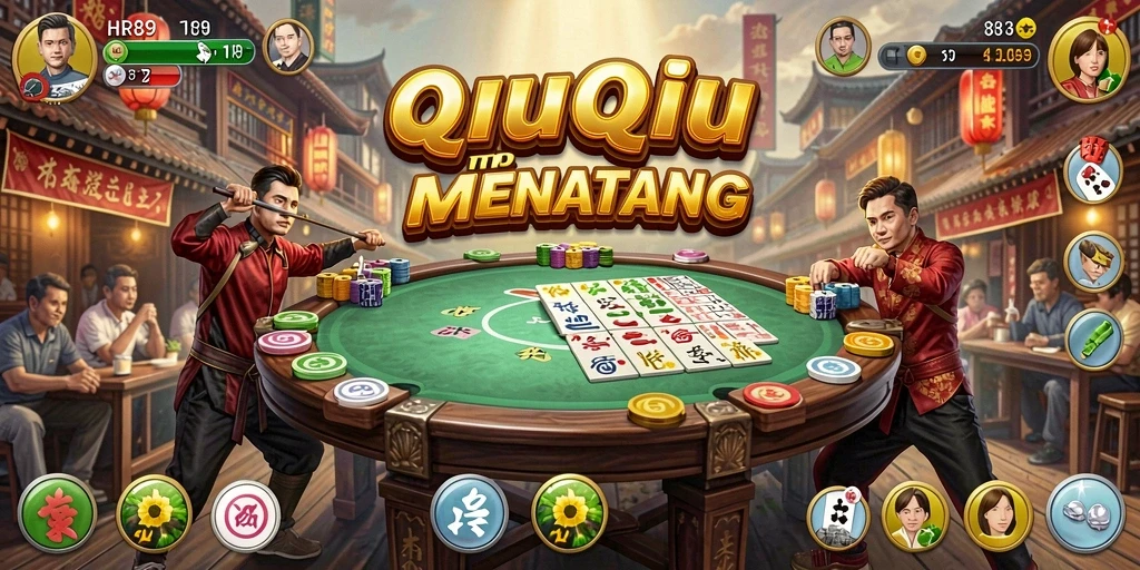Tampilan menarik saat bermain QiuQiu di HR89.