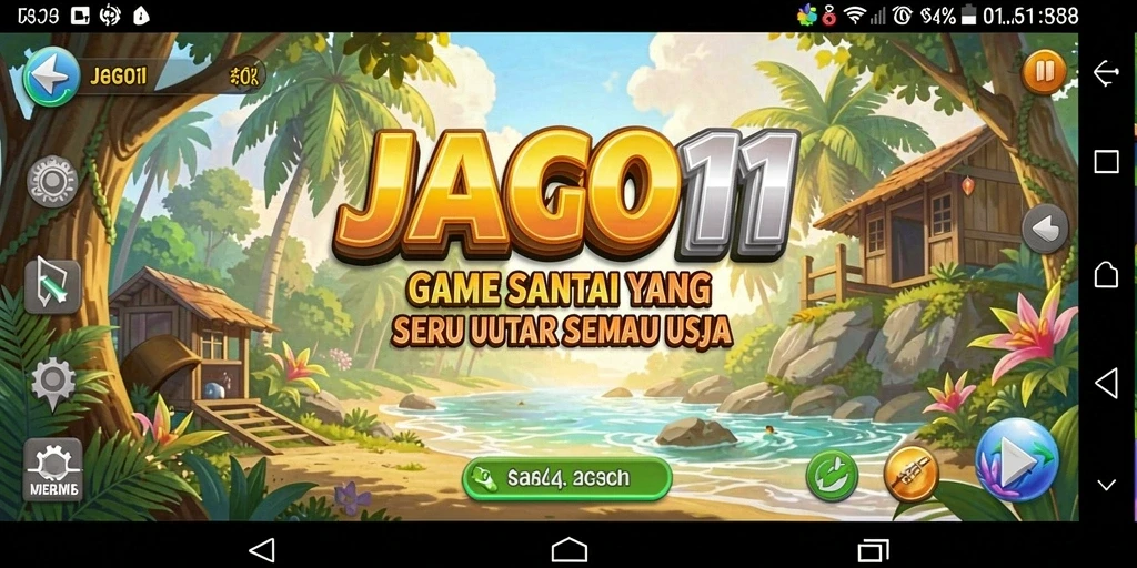 Gameplay seru JAGO11 yang penuh warna dan tantangan.