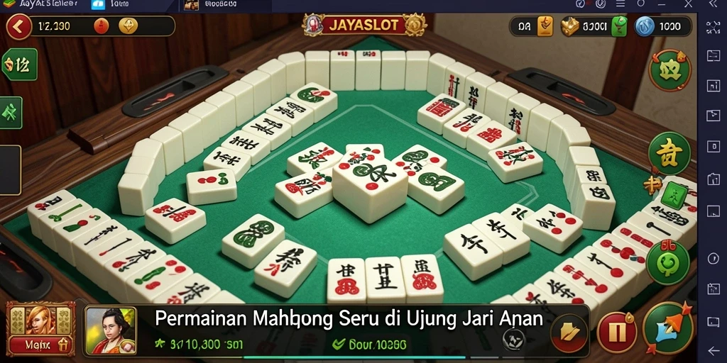 Gameplay seru Mahjong yang ditawarkan oleh JAYASLOT.