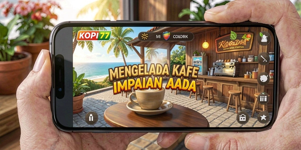 Tangkapan layar utama KOPI77 yang menunjukkan keseruan gameplay Tycoon.