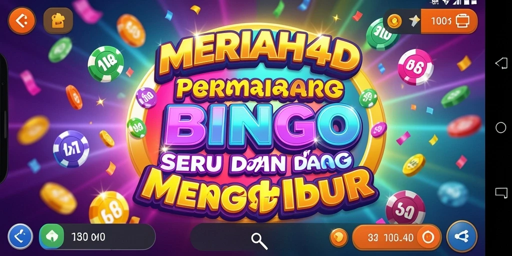 Tampilan gameplay seru di MERIAH4D dengan fitur Bingo yang menarik.