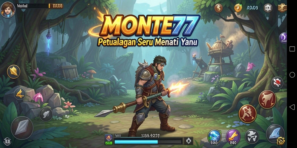 Tangkapan layar dari gameplay <strong>MONTE77</strong> yang penuh aksi petualangan.