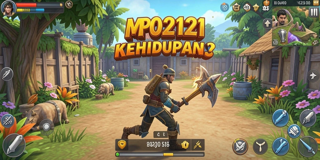Tampilan gameplay MPO2121 yang menakjubkan dengan interaksi karakter.