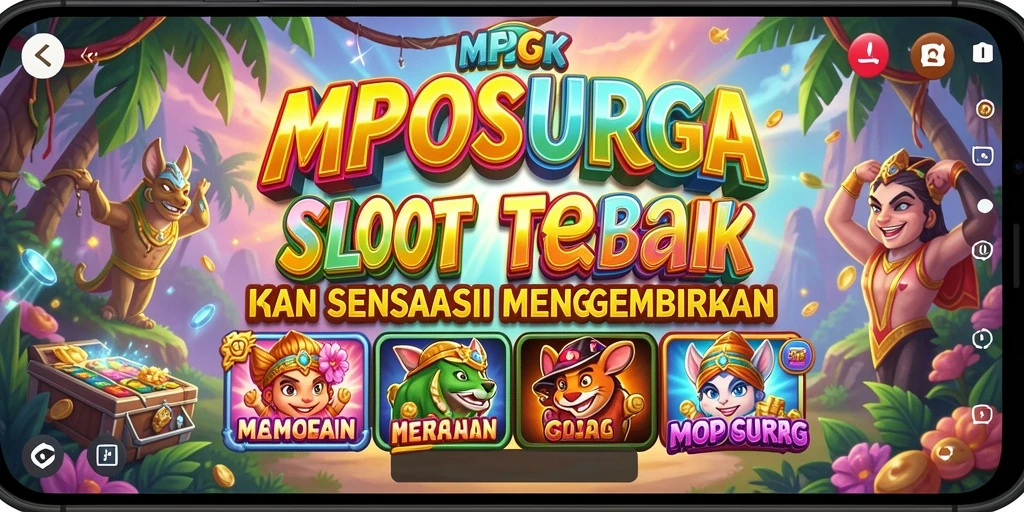 Gameplay slot yang penuh warna dan menarik di MPOSURGA.
