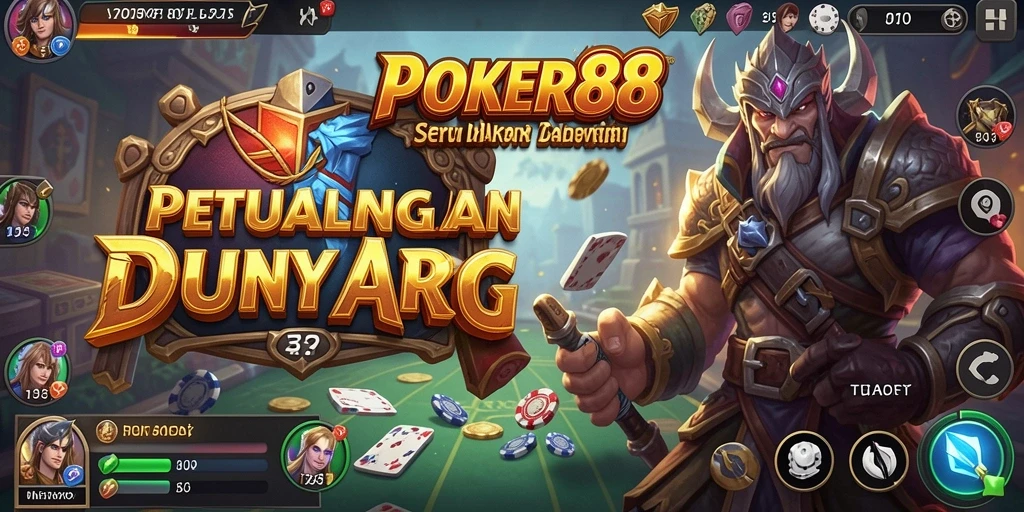 Screenshot gameplay POKER88 yang menampilkan pertarungan seru dalam dunia ARPG.
