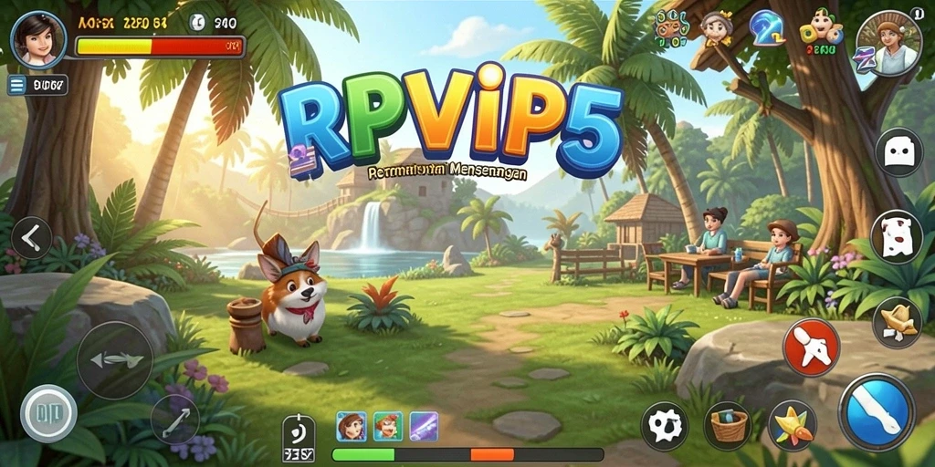 Screenshot gameplay RPVIP5 menampilkan keseruan permainan Casual.