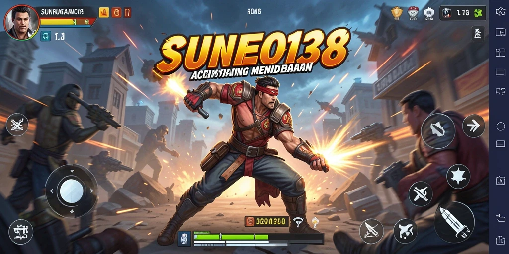 Tampilan mengesankan dari gameplay <strong>SUNEO138</strong> dalam pertarungan aksi.