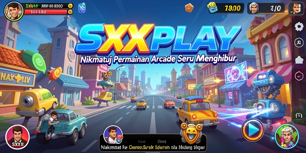Gameplay seru SXXPLAY dengan tantangan Arcade yang menarik.