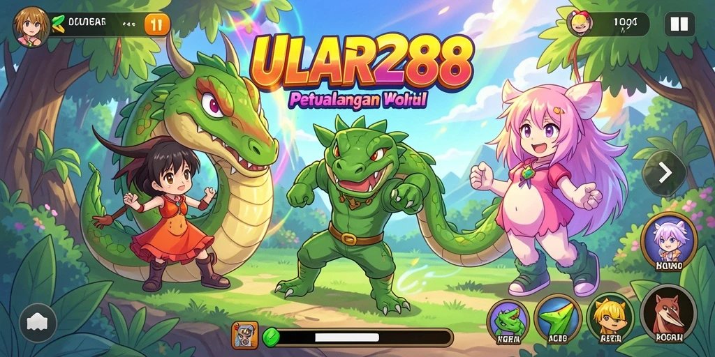 Tangkapan layar gameplay yang menampilkan karakter Anime yang menawan.